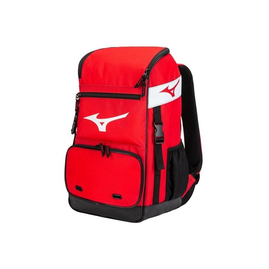 Mizuno Organizer 21 Baseball Hátizsák Férfi Piros | HBEZ-23908