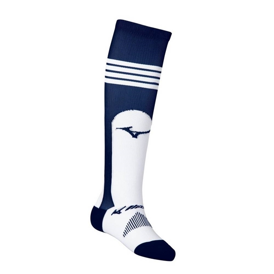 Mizuno Performance OTC Stirrup Baseball Zokni Férfi Sötétkék | QSVH-94526