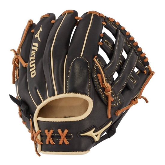 Mizuno Pro Select Infield Baseball Glove 11.75" Gloves Női MélyFekete | KTQX-07965