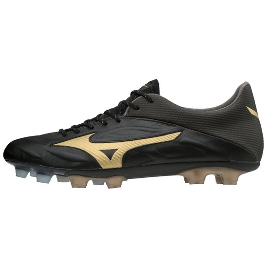 Mizuno Rebula 2 V1 Made in Japan Focicipő Férfi Fekete / Arany | DQAU-57941