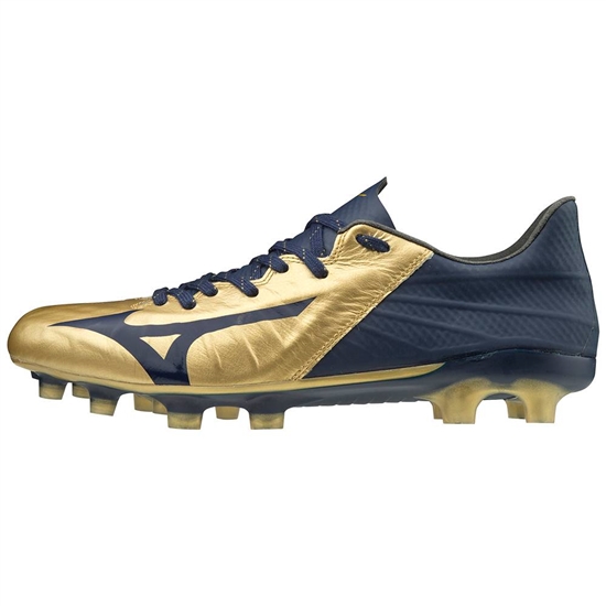 Mizuno Rebula III Japan Focicipő Férfi Arany / Sötétkék | GWFJ-58460