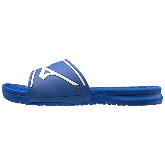 Mizuno Relax Slide 2 Papucs Férfi Kék / Fehér | SGKI-80612