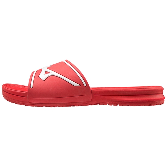 Mizuno Relax Slide 2 Papucs Férfi Piros / Fehér | EDRX-14930