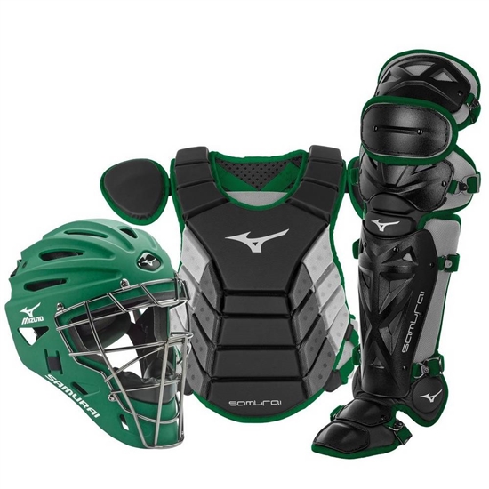 Mizuno Samurai Adult 15" Baseball Boxed Set Catchers Gear Férfi Fekete | OMZT-36521