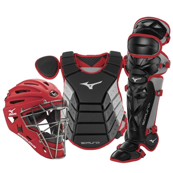 Mizuno Samurai Adult 16" Baseball Boxed Set Catchers Gear Férfi Fekete | NKUM-72018