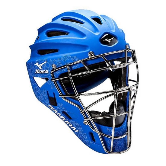 Mizuno Samurai Fastpitch Softball Catchers G4 Helmet Női Királykék | BOLX-49368