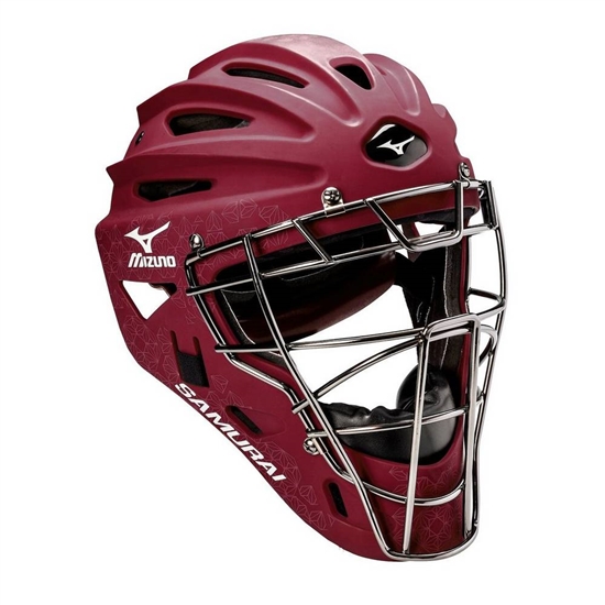 Mizuno Samurai Fastpitch Softball Catchers G4 Helmet Női Bordó | VGNZ-34587