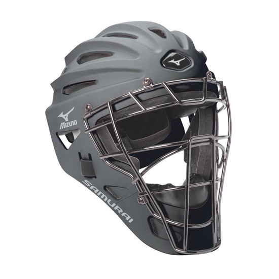 Mizuno Samurai G4 Baseball Catchers Helmet Férfi Szürke | QJDO-51079