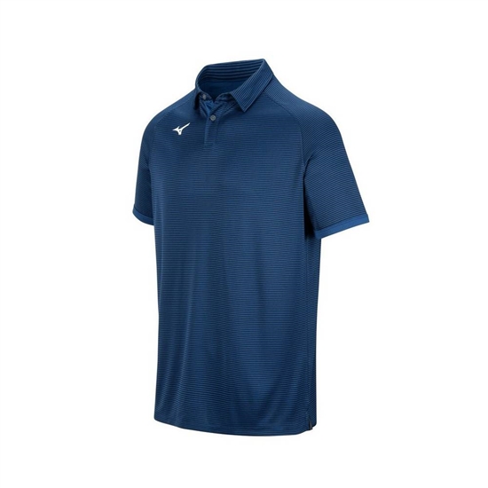 Mizuno Scout Polo Férfi Sötétkék | SGPI-07913