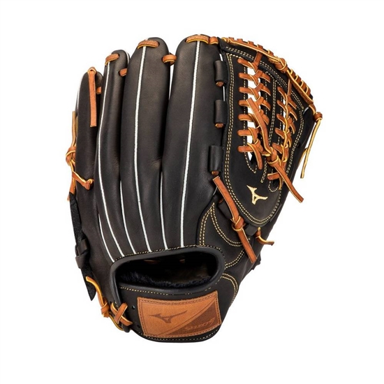 Mizuno Select 9 Infield Baseball 11.5" Gloves Női Fekete / Barna | ZJRP-70695