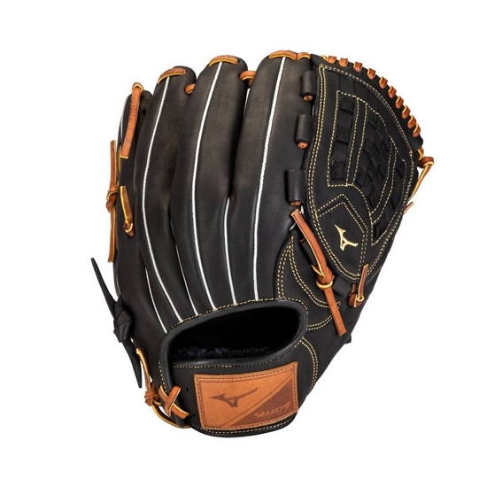 Mizuno Select 9 Pitcher Baseball 12" Gloves Férfi Fekete / Barna | KMSB-30716