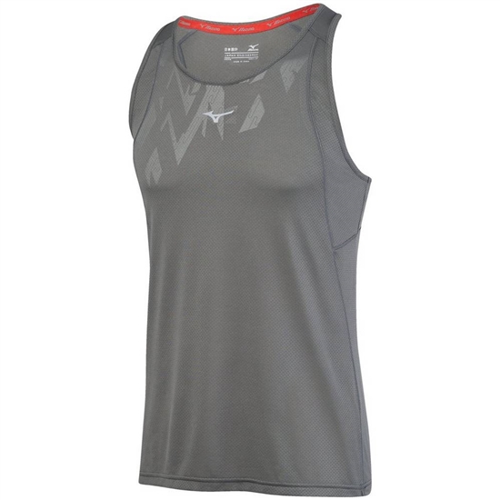 Mizuno Singlet Alpha Vent Tank Top Férfi Szürke | BERG-95810