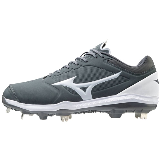 Mizuno Sweep 5 Mid Metal Softball Cipő Női Szürke / Fehér | VLMJ-48352