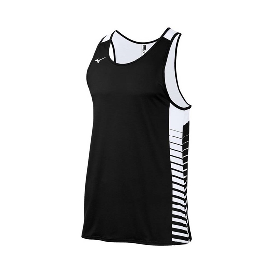 Mizuno Team Tank Top Férfi Fekete | GPSO-51736