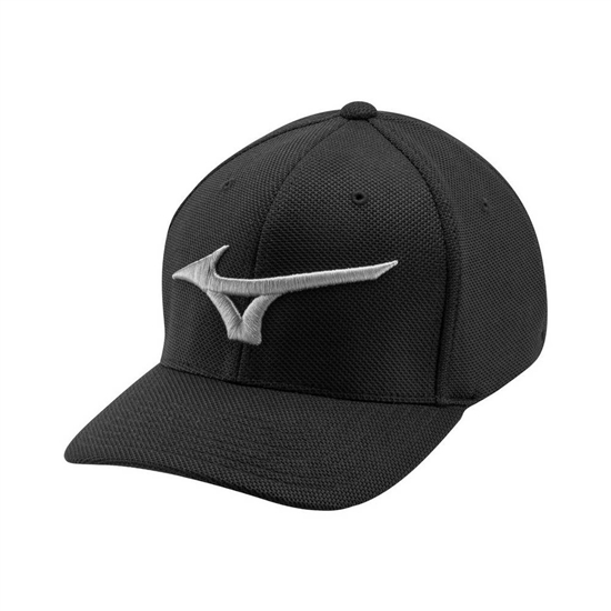 Mizuno Tour Performance Golf Hat Férfi Fekete | OLEM-78604