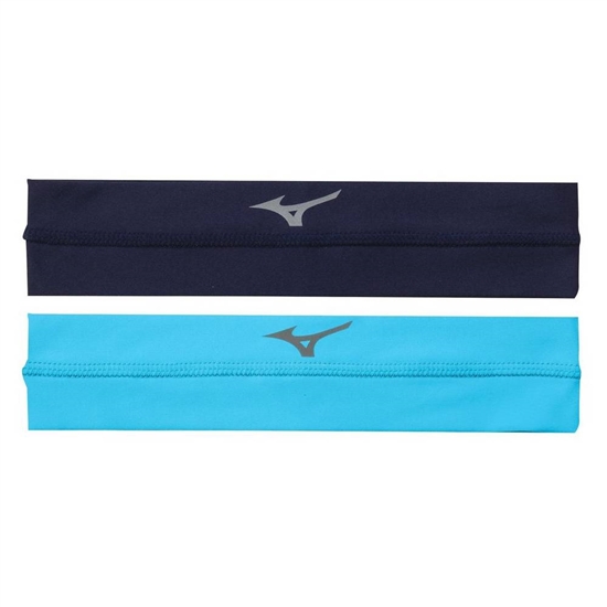 Mizuno Viktory Volleyball Headband Férfi Sötétkék / Világos Kék | INHM-37816