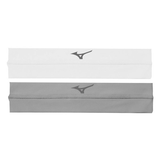 Mizuno Viktory Volleyball Headband Férfi Fehér / Szürke | WHPN-63084