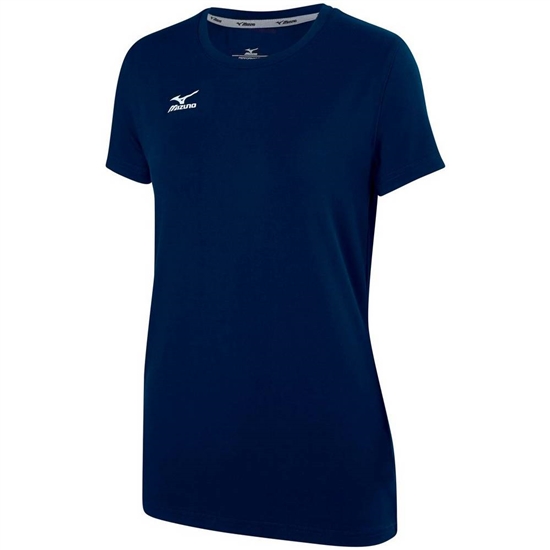 Mizuno Volleyball Attack 2.0 T shirts Női Sötétkék | HZTG-20479