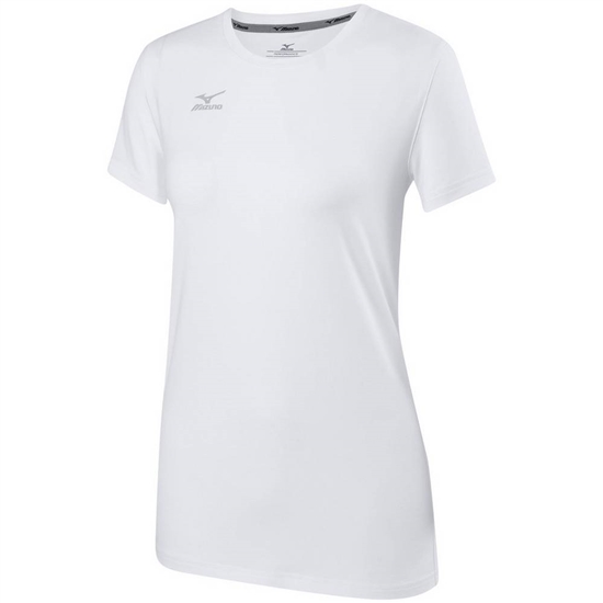 Mizuno Volleyball Attack 2.0 T shirts Női Fehér | POLN-48570