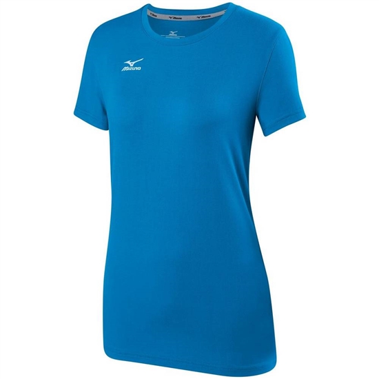 Mizuno Volleyball Attack 2.0 T shirts Női Kék | TPCI-30245