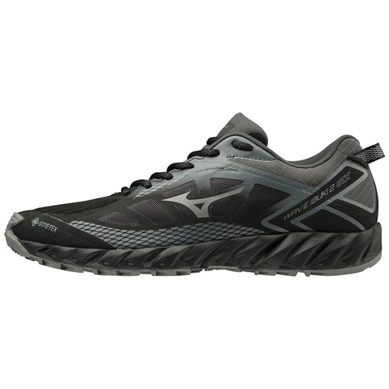 Mizuno WAVE IBUKI 2 GTX Trail Futócipő Férfi Fekete | MLJW-08715