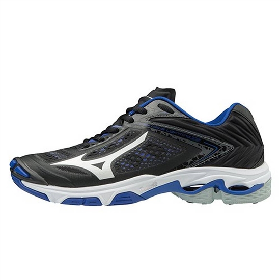 Mizuno WAVE LIGHTNING Z5 Röplabda Cipő Női Fekete / Királykék | RDAZ-93712