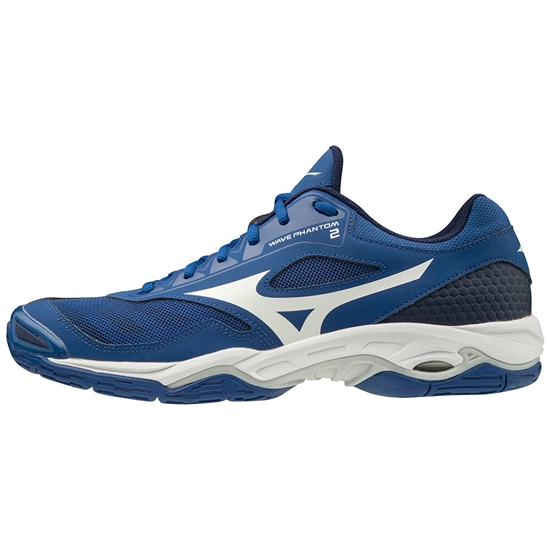 Mizuno WAVE PHANTOM 2 Kézilabda Cipő Férfi Kék / Fehér / Kék | HEMI-76015