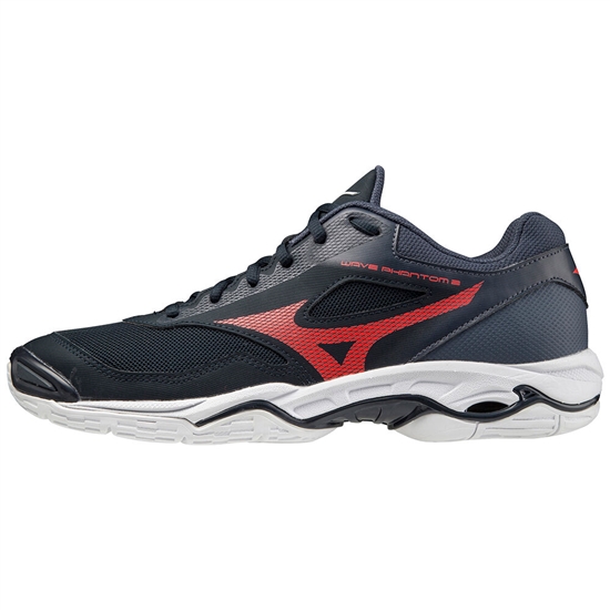 Mizuno WAVE PHANTOM 2 Kézilabda Cipő Férfi Sötétkék / Piros / Fekete | RSDV-57410