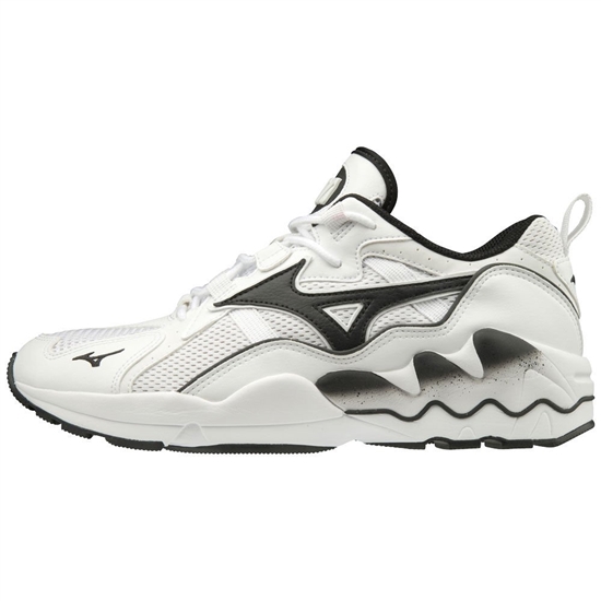 Mizuno WAVE RIDER 1 Tornacipő Női Fehér / Fekete | FWUX-56270