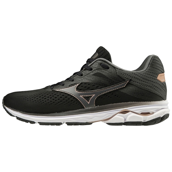 Mizuno WAVE RIDER 23 Futócipő Női Fekete / Szürke | JCLA-03214