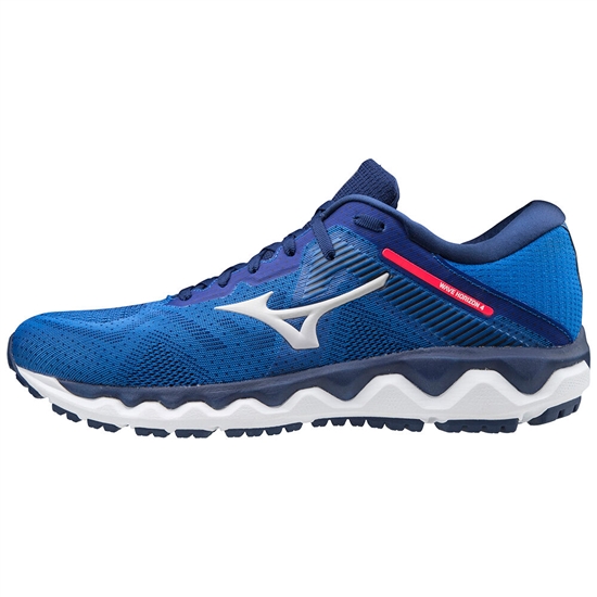 Mizuno Wave Horizon 4 Futócipő Férfi Kék / Rózsaszín | NXGT-12036