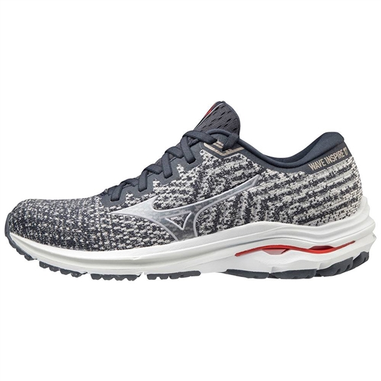 Mizuno Wave Inspire 17 WAVEKNIT Futócipő Női Szürke | AOBX-64782