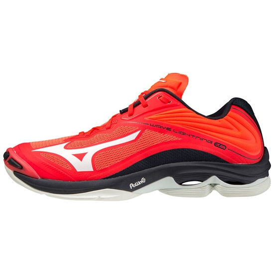 Mizuno Wave Lightning Z6 Röplabda Cipő Férfi NarancsSárga / Fehér / Kék | FGCM-70621