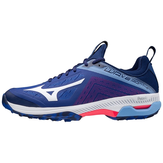 Mizuno Wave Panthera Hockey Cipő Női Kék / Fehér / Rózsaszín | LSOX-15428