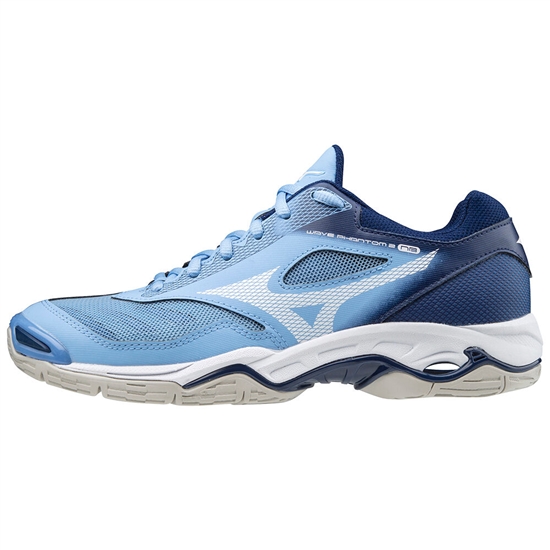 Mizuno Wave Phantom 2 Nb Netball Cipő Női Kék / Fehér | DOPC-81763