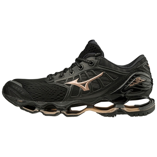 Mizuno Wave Prophecy 9 Futócipő Női Fekete / Szürke | CUVT-64597