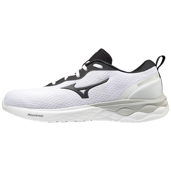 Mizuno Wave Revolt Futócipő Férfi Fehér / Fekete | KOHW-90582