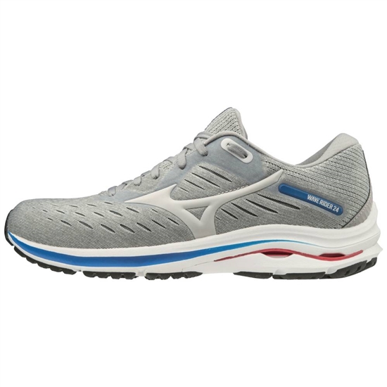 Mizuno Wave Rider 24 Futócipő Férfi Szürke | RZNB-06175