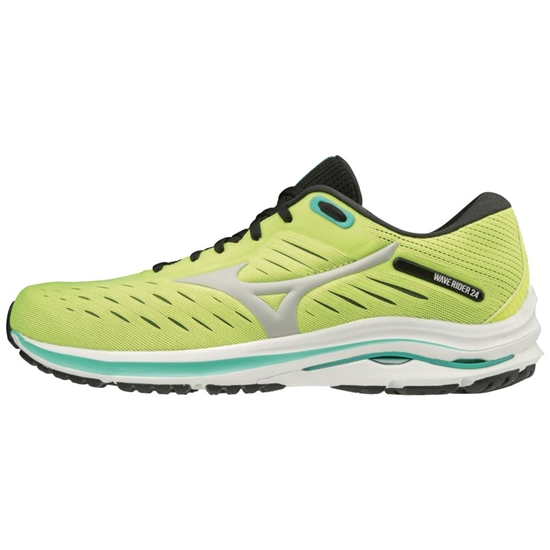 Mizuno Wave Rider 24 Futócipő Férfi Sárga | VJOG-35182