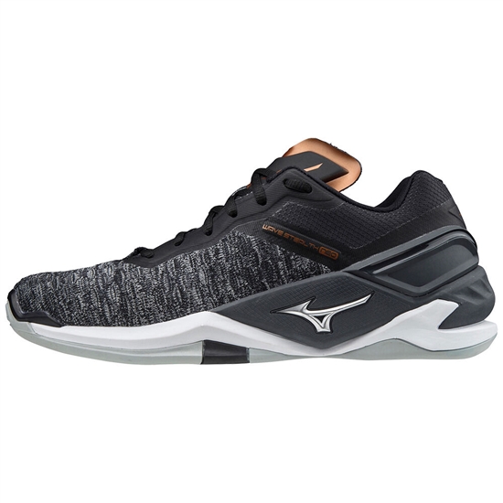 Mizuno Wave Stealth Neo Kézilabda Cipő Férfi Fekete / Fehér | BNHS-15403