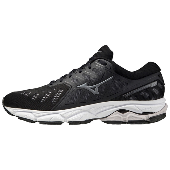 Mizuno Wave Ultima 12 Futócipő Női Fekete / Fehér | BMQC-86795